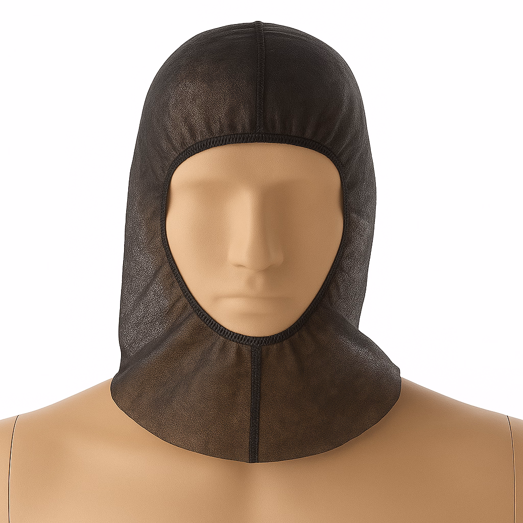 Hoofdkap PP n-w (zonder mondmasker) zwart